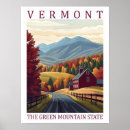 Recherche de vermont travel posters Vintage