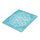 Recherche de contour carreaux Fleur de vie
