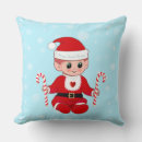 Recherche de canne à sucre coussins Elfe de noël