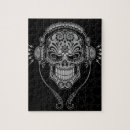 Recherche de crâne de sucre puzzles Jour des morts