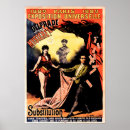 Recherche de vintage magicien posters Spectacle