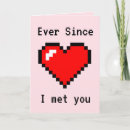 Recherche de geeky vœux cartes Valentine
