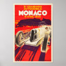 Recherche de monaco grand prix posters Rétro