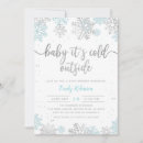 Recherche de silver baby shower invitations Bébé son froid dehors
