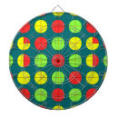 Recherche de géométrie jeux de fléchettes Cercles