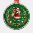 Recherche de père vintage ornements Couronne de noël
