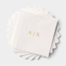 Recherche de monogram mariage serviettes Pour elle