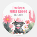 Recherche de vache rose autocollants Premier rodéo