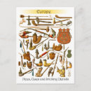 Recherche de ustensiles cartes postales Vintage