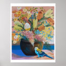 Recherche de peinture de fleur de pensée posters Penser à vous