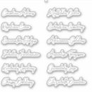 Recherche de belle famille autocollants Calligraphie