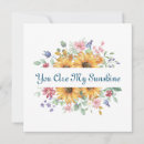 Recherche de sunflower carrées invitations Soleil