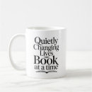 Recherche de bibliothécaire tasses Pour amateur de livres