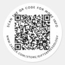Recherche de codes autocollants Étiquettes