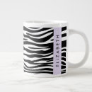 Recherche de zèbre sauvage tasses Monogramme