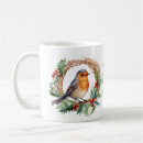 Recherche de robin tasses Robin de noël