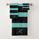 Recherche de turquoise bain serviettes Noir