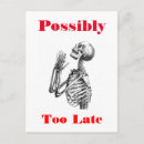 Recherche de squelette cartes postales Humour