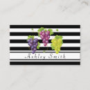 Recherche de raisins cartes visite Blanc