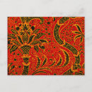 Recherche de pattern cartes postales William morris