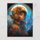 Recherche de futuristes cartes postales Fi sci