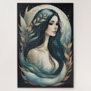 Recherche de peinture de sirène puzzles Imaginaire