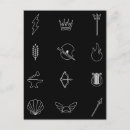 Recherche de symbole grec cartes postales Grèce