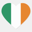 Recherche de coeur irlandais autocollants Eire