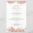 Recherche de baby shower menus Arc rose