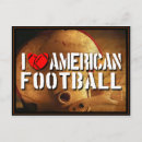 Recherche de football américain cartes postales Amour