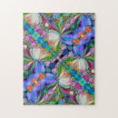 Recherche de kaléidoscope puzzles Fleurs