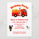 Recherche de de pompiers invitations Fête d'anniversaire