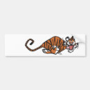 Recherche de tigre voiture autocollants Bande dessinée