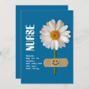 Recherche de une infirmière vœux cartes Thank