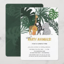Recherche de safari party invitations Fête d'anniversaire