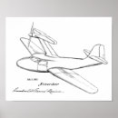 Recherche de vintage airplane posters Avion
