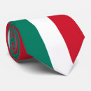 Recherche de drapeau tricolore cravates L'italie