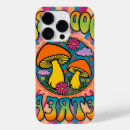 Recherche de champignon vintage iphone coques Hippie