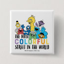 Recherche de street badges Sesame street characters