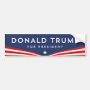 Recherche de président donald trump voiture autocollants Campagne