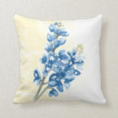 Recherche de bleu de bleuet coussins Fleur