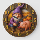 Recherche de cochon horloges Décoration