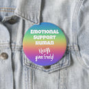 Recherche de no hugs buttons Arc en ciel