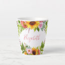 Recherche de tournesol vintage tasses Printemps