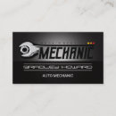 Recherche de mécanicien de voiture cartes visite Technicien