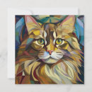 Recherche de sibériennes de chat cartes vœux cartes Animal