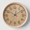 Recherche de décoré horloges Bois