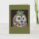 Recherche de scie cartes postales Hibou