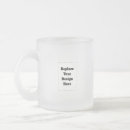 Recherche de discret tasses Créez votre propre blanc