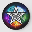 Recherche de pentagramme horloges Wicca